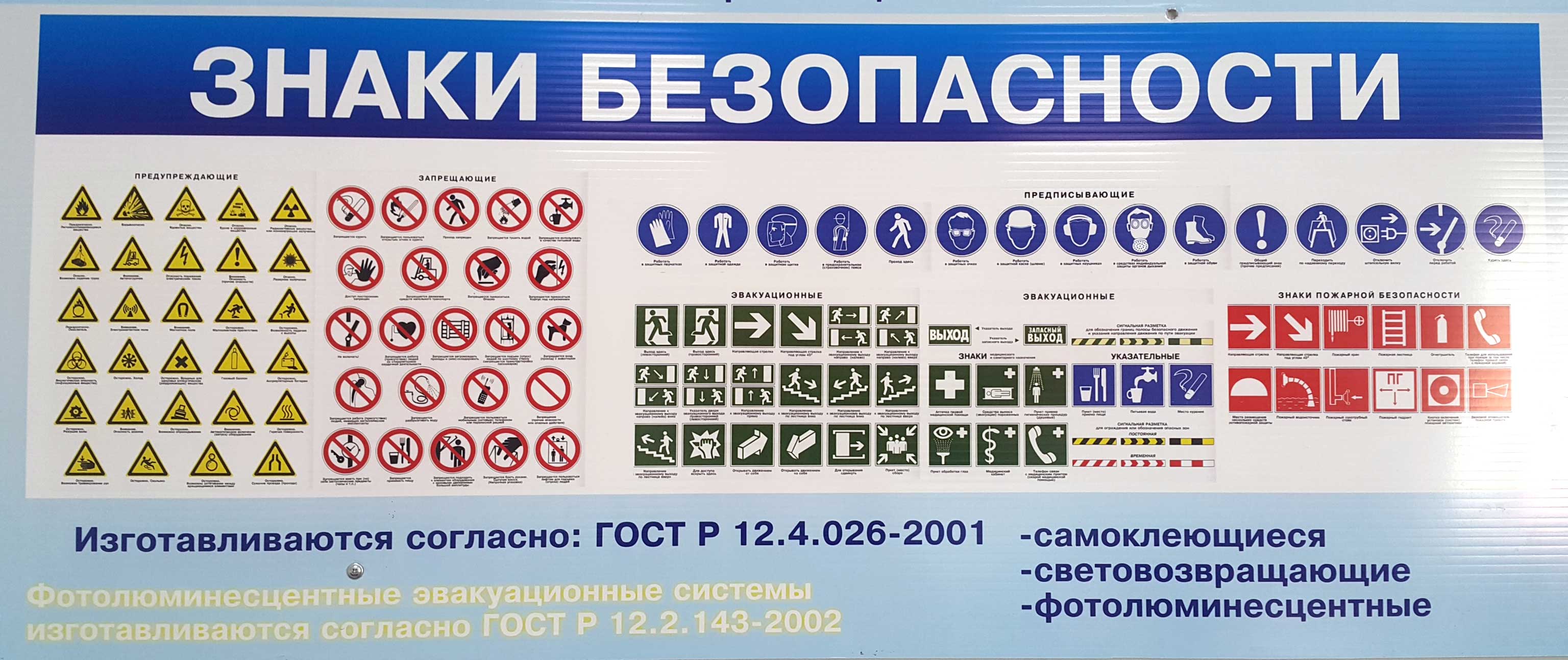 Знаки безопасности в Ижевске